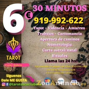 Tarot recupera lo que es tuyo con mi ayuda 6 €